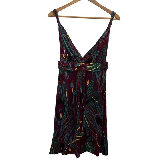 T-Bags Los Angeles V Neck Swing Dress size S - Picture 2 of 4